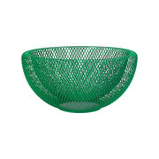 Green wire mesh bowl